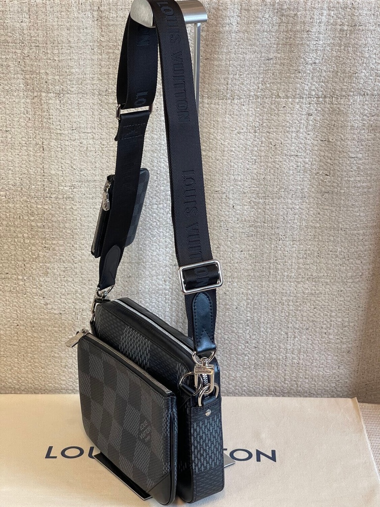 100 Original Louis Vuitton Trio Messenger N50017 Preloved